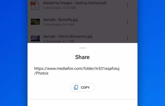 MediaFire (5) MediaFire (Svensk version) screenshot 4