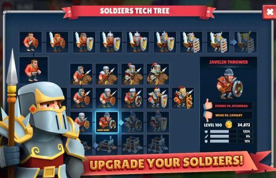 Game of Warriors (3) Game of Warriors Mod APK (Obegränsade pengar) screenshot 2