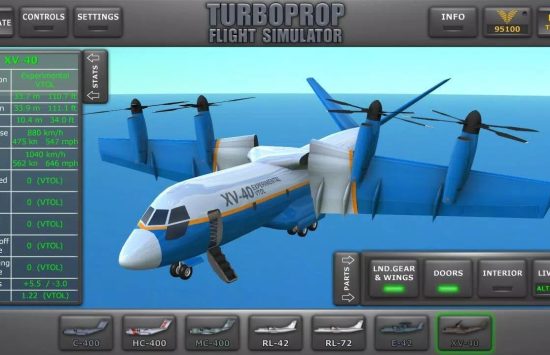 Turboprop Flight Simulator (2) Turboprop Flight Simulator Mod Apk (Argent illimité) screenshot 1