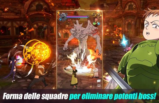 The Seven Deadly Sins (5) The Seven Deadly Sins: Grand Cross APK (versione italiana) screenshot 4