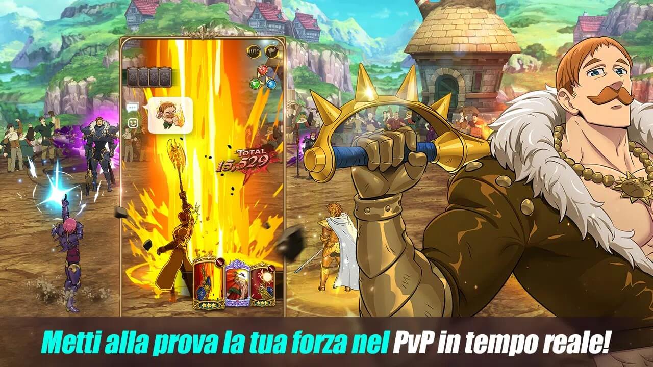 Game screenshot The Seven Deadly Sins for Android Game screenshot The Seven Deadly Sins for Android