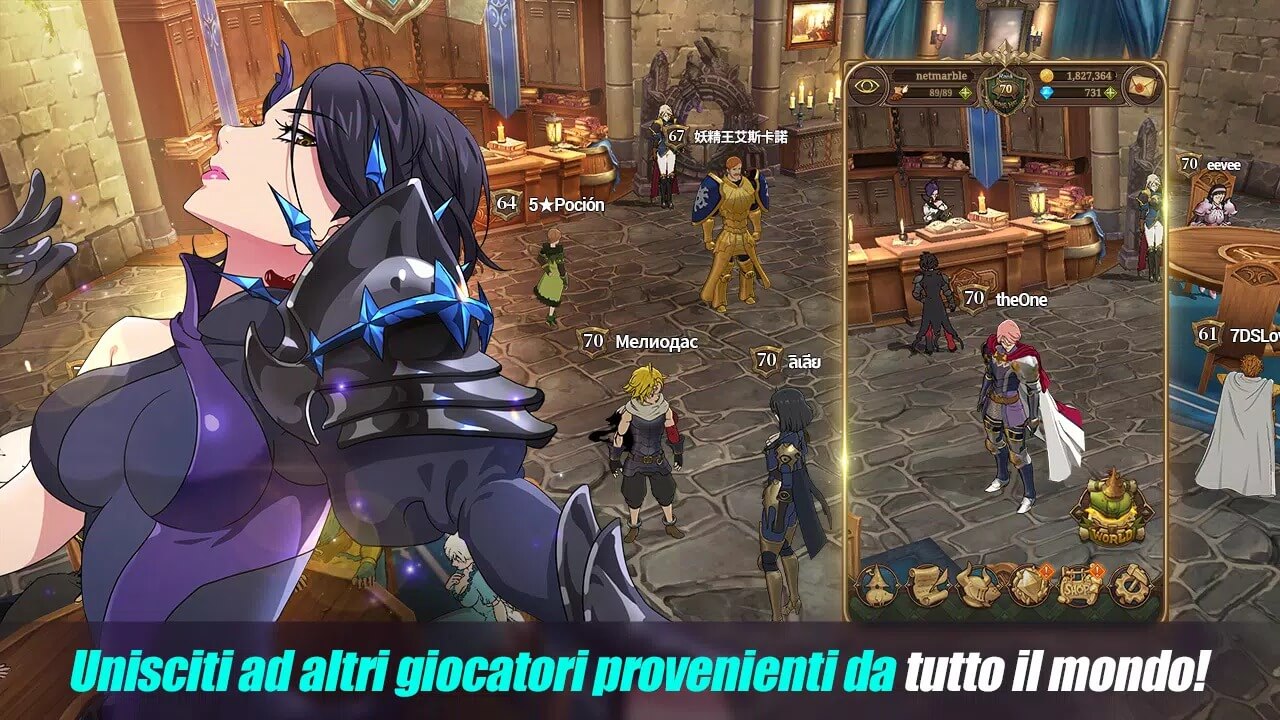 Game screenshot The Seven Deadly Sins latest version Game screenshot The Seven Deadly Sins latest version