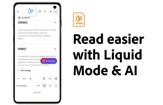 Screenshot Adobe Acrobat Reader