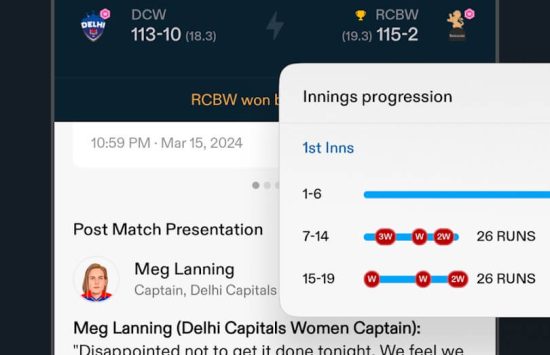 Screenshot CREX Cricket Exchange apk
