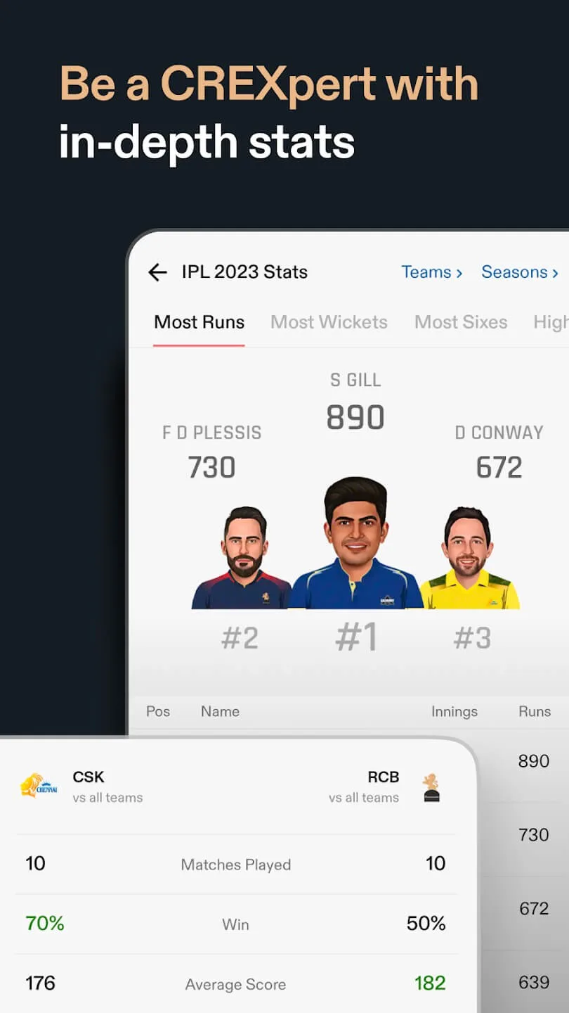 Screenshot CREX Cricket Exchange application Screenshot CREX Cricket Exchange application