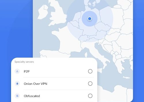 Screenshot NordVPN