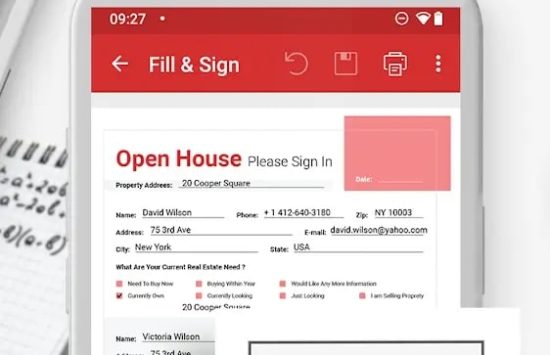 Screenshot PDF Extra mod