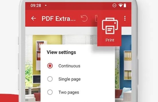 Screenshot PDF Extra