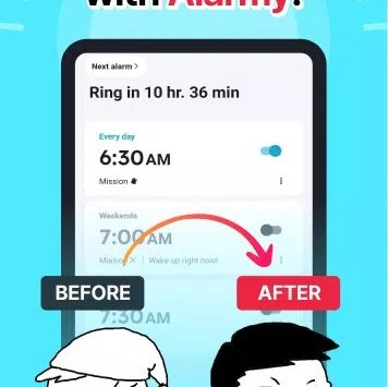Screenshot Alarmy mod apk