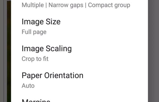 Screenshot NokoPrint for Android