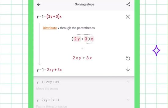 Screenshot Photomath for Android