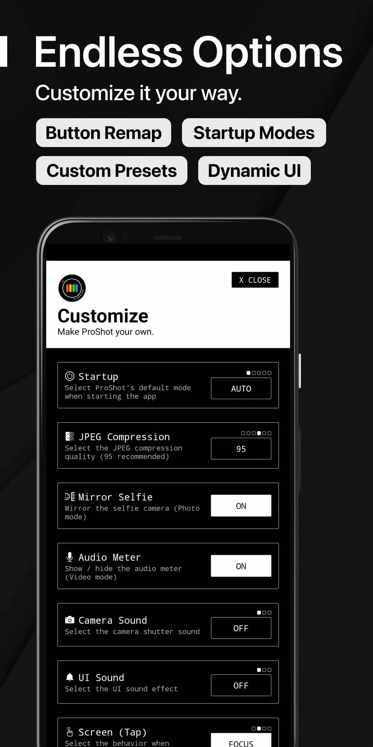 Screenshot ProShot latest version Screenshot ProShot latest version