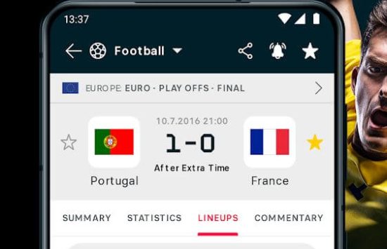 Screenshot FlashScore Plus free download