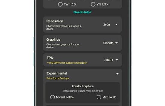 Screenshot GFX Tool Pro latest version