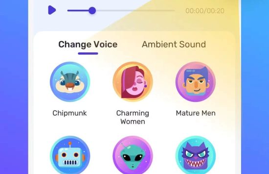 Screenshot Voice Changer apk mod
