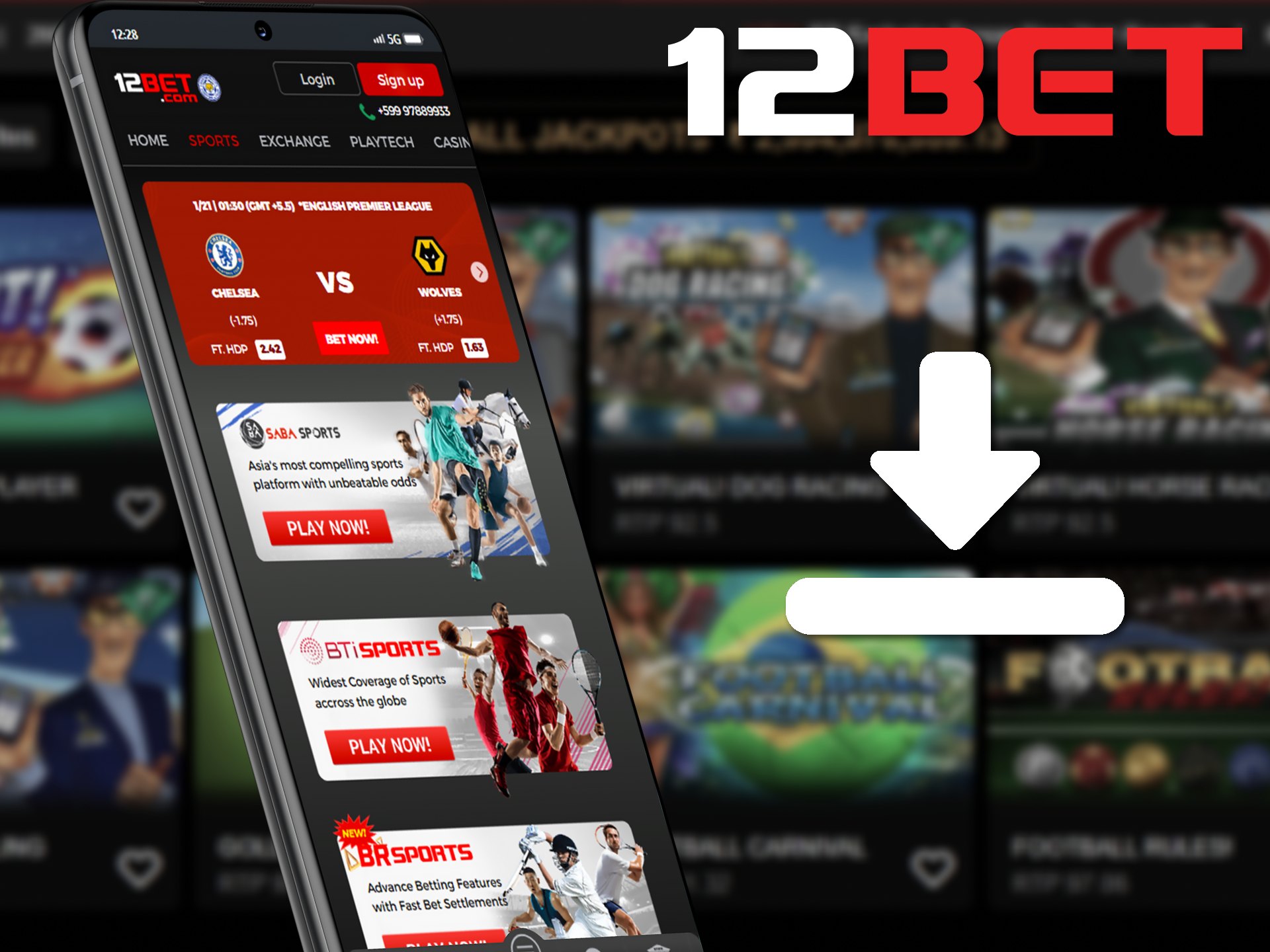 Guide How to Download And Install the 12Bet App
